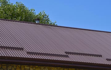 typical Matlock Bath corrugated roof uses